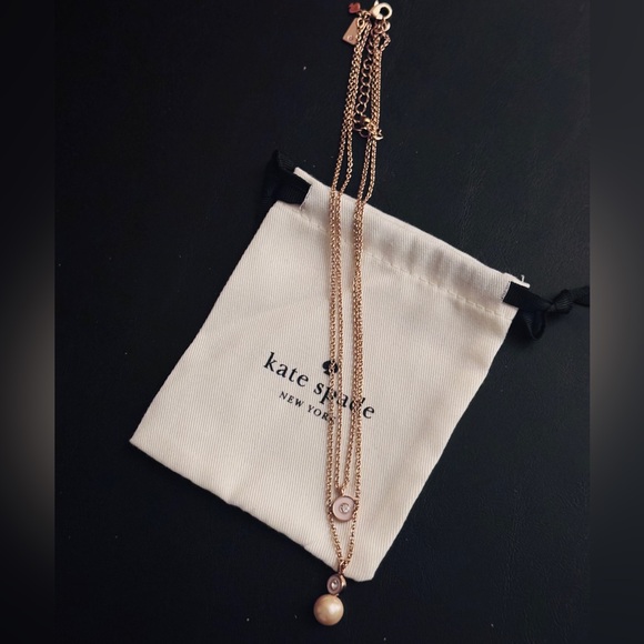 Kate Spade Rose Gold Necklace - Picture 3 of 14